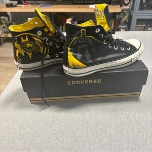 DC batman 75th Anniversary converse all-stars chuck taylor s10 Rare!!!!